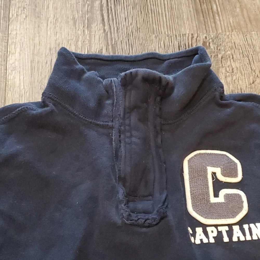Children's Place C-captian Quarter Zip Sweatershirt Size 5/6 Small